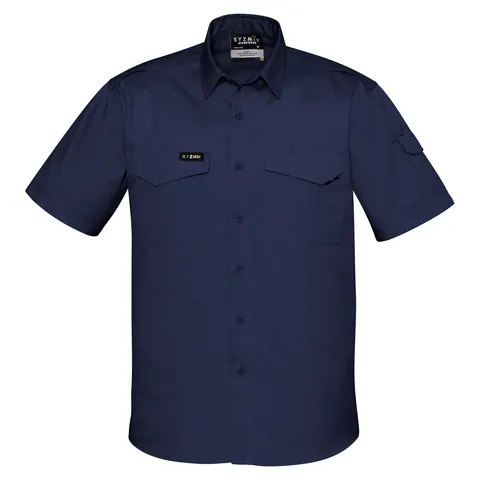 Syzmik Mens Rugged Cooling Short Sleeve Shirt
