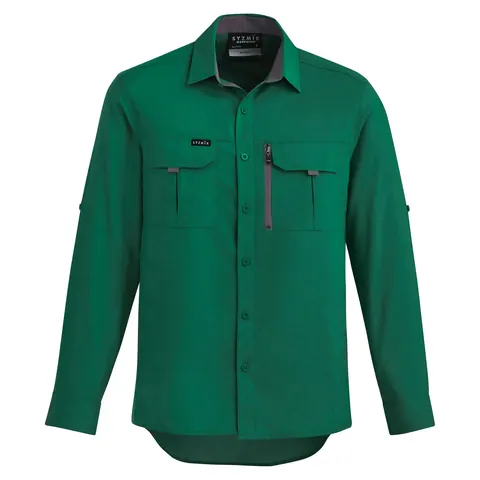 Syzmik Mens Outdoor Long Sleeve Shirt