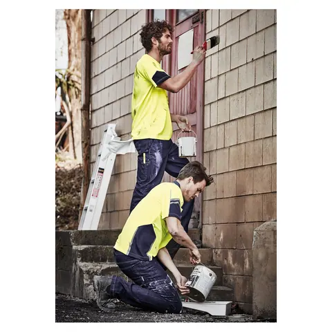Syzmik Mens Hi Vis Squad Tee