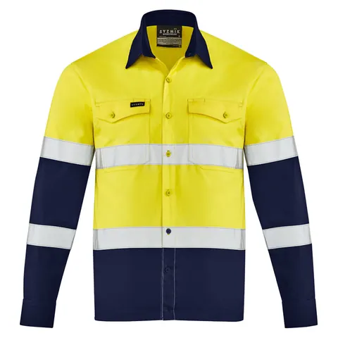 Syzmik Mens Lightweight Bio Motion Long SleeveShirt