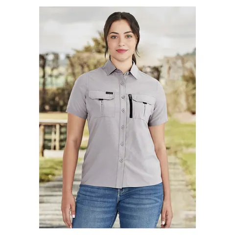 Syzmik Womens Outdoor Short Sleeve Shirt
