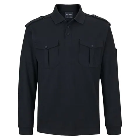 JB's Wear JB's L/S 250 Epaulette Polo