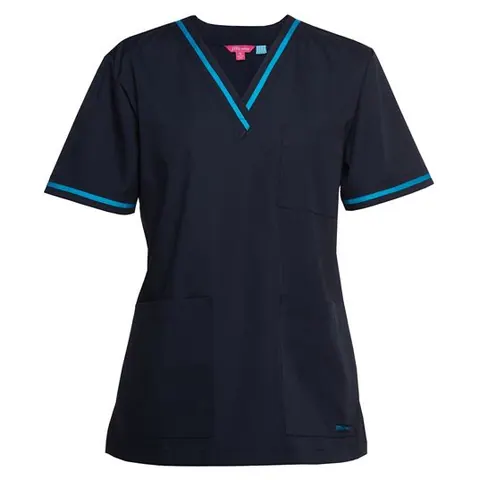 JB's Wear JB's Ladies Contrast Scrubs Top
