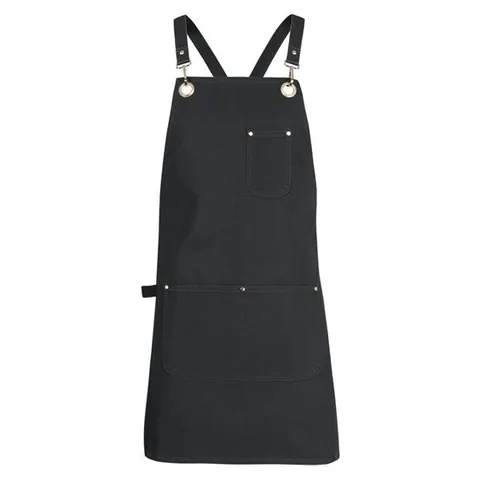 JB's Wear JB's 65x75 Brass Eyelet Canvas Apron with PU Strap