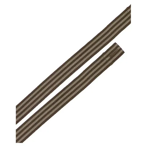 JB's Wear JB's Changeable Yarn Dyed Cross Back Apron Strap in Chocolate/Latte