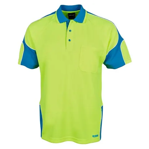 JB's Wear JB's Hi Vis S/S Arm Panel Polo