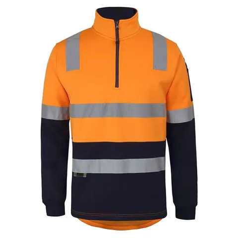 JB's Wear JB's 1/2 Zip AUST. Rail (D+N) Fleece Sweater