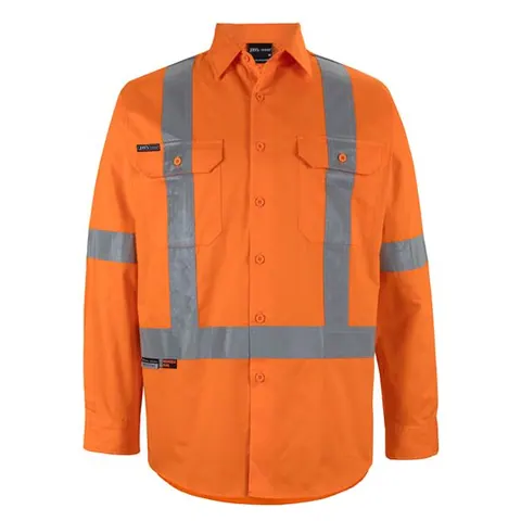 JB's Wear JB's Hi Vis 150g NSW/QLD Rail X-Back Shirt