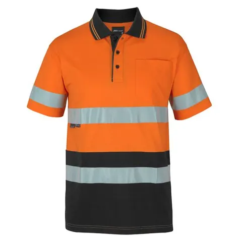JB's Wear JB's Hi Vis (D+N) S/S Cotton Polo