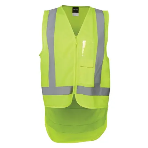 JB's Wear JB's Hi Vis Zip Drop Tail H Pattern (D+N) Vest