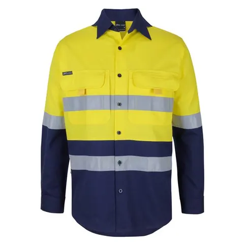 JB's Wear JB's Hi Vis (D+N) Ripstop L/S Fishing Shirt