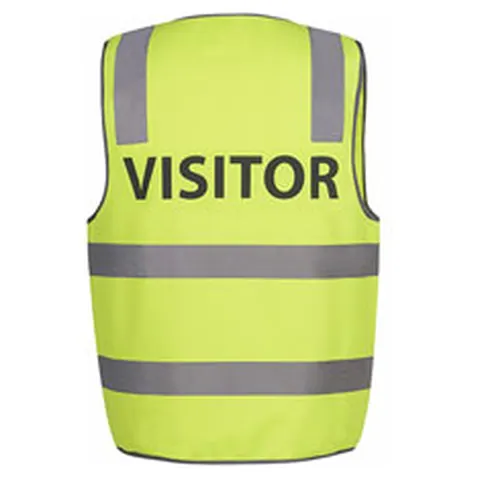 JB's Wear JB's Hv (D+N) Safety Vest Print Visitor
