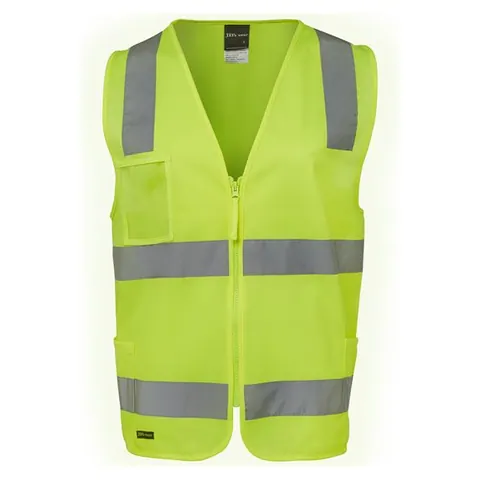 JB's Wear JB's Hi Vis (D+N) Zip Safety Vest