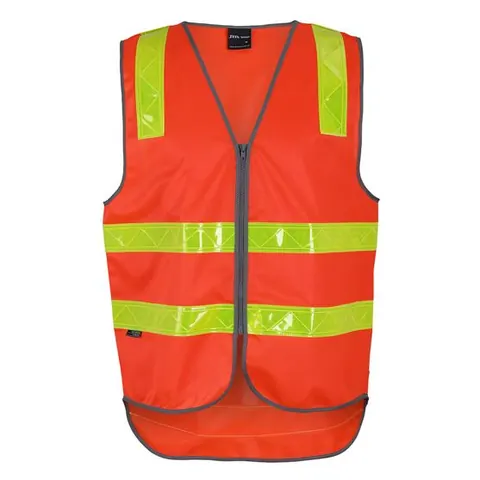 JB's Wear JB's Vic Road (D+N) Zip Safety Vest