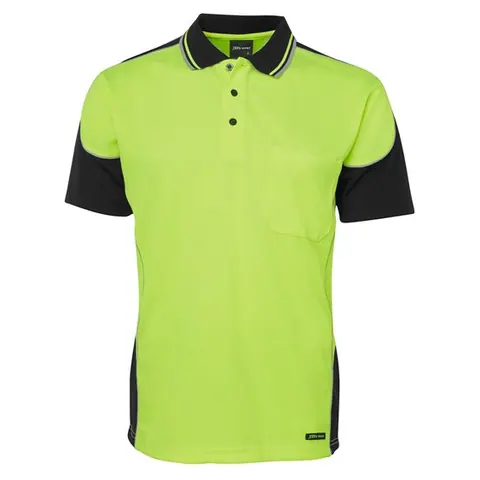 JB's Wear JB's Hi Vis Contrast Piping Polo