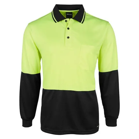 JB's Wear JB's Hi Vis L/S Jacquard Polo
