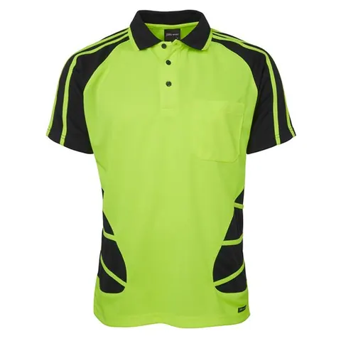 JB's Wear JB's Hi Vis S/S Spider Polo