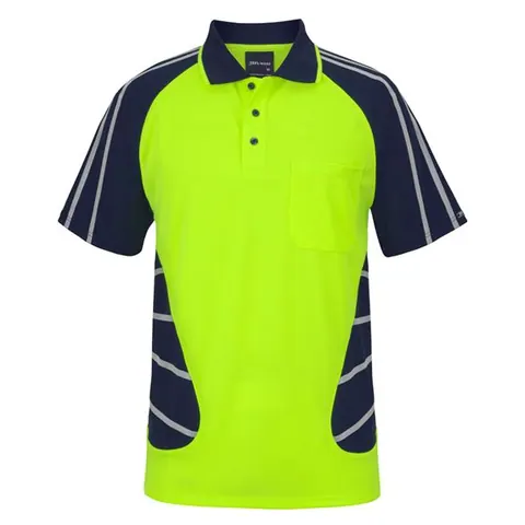 JB's Wear JB's Street Spider Polo with Reflective Stripes