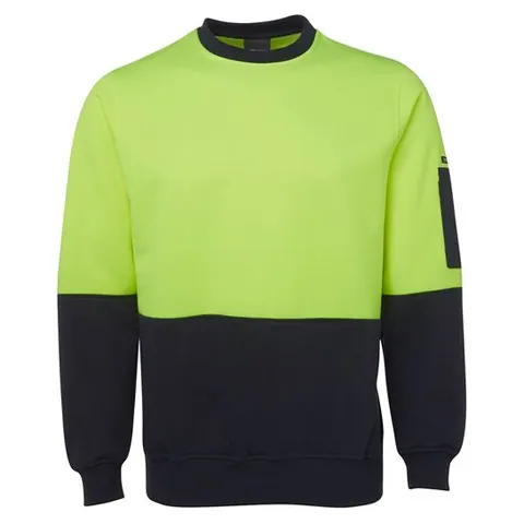 JB's Wear JB's Hi Vis Fleecy Crew