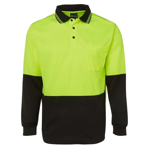 JB's Wear JB's Hi Vis L/S Traditional Polo