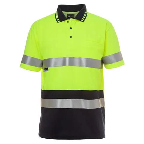JB's Wear JB's Hi Vis S/S (D+N) Traditional Polo