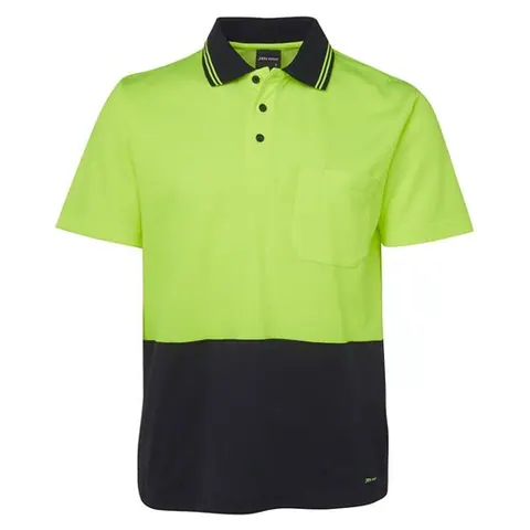 JB's Wear JB's Hi Vis Non Cuff S/S Cotton Back