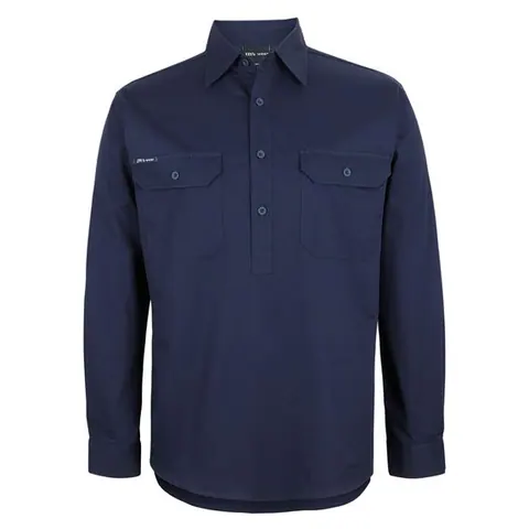 JB's Wear JB's Close Front L/S 150g Work Shirt