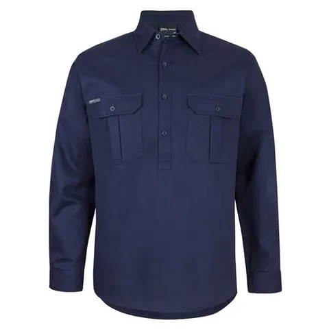 JB's Wear JB's Close Front L/S 190G Work Shirt