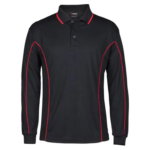 JB's Wear Podium L/S Piping Polo