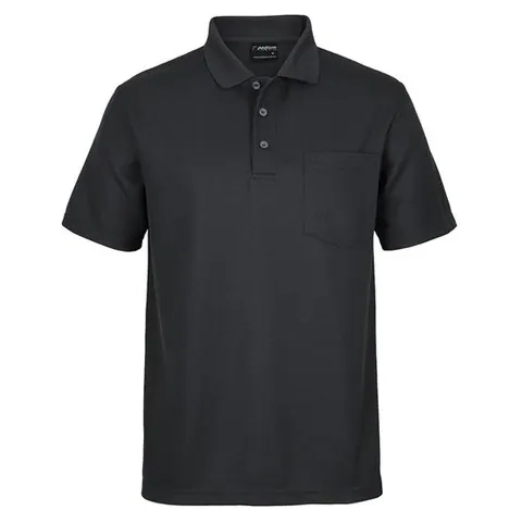 JB's Wear Podium Waffle Pocket Polo