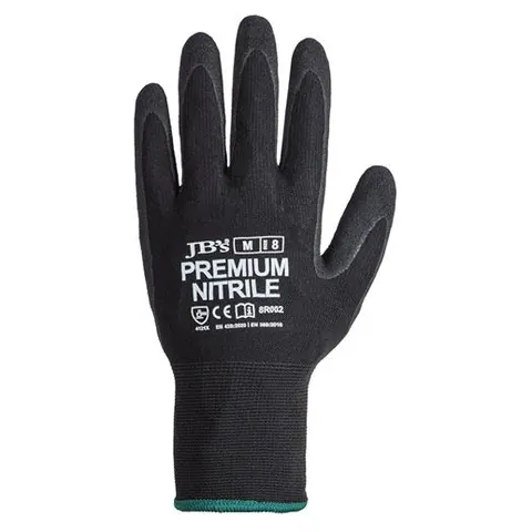 JB's Wear JB's Premium Black Nitrile Breathable Glove (12 pack)