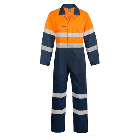Workcraft Hi Vis Coverall Industrial Tape