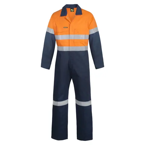 Workcraft Hi Vis Coverall CSR Tape