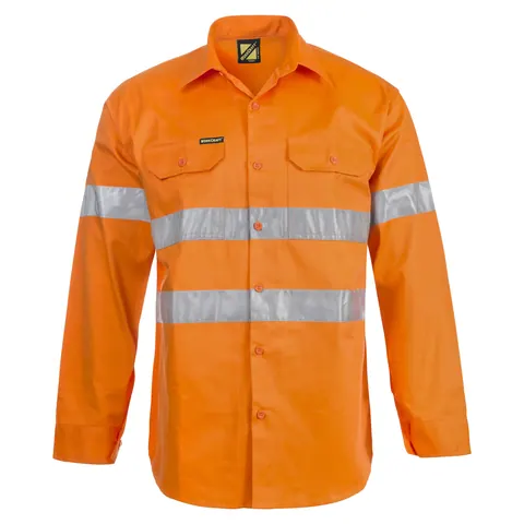 Workcraft Long Sleeve Shirt with CSR Tape