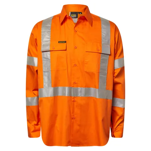 Workcraft Full Colour Long Sleeve Mens Shirt