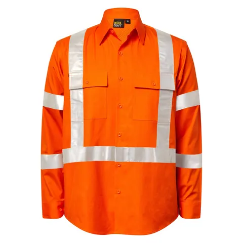 Workcraft Ripstop NSW Rail Long Sleeve Shirt