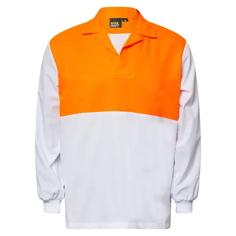 Workcraft Food Industrial Hi Vis Jacshrt Nkinst