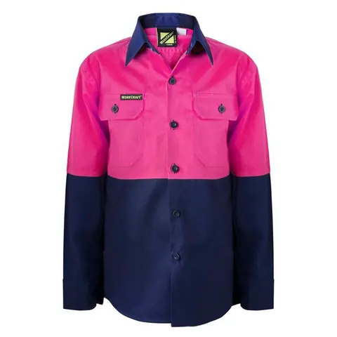 Workcraft Kids Two Tone Shirt