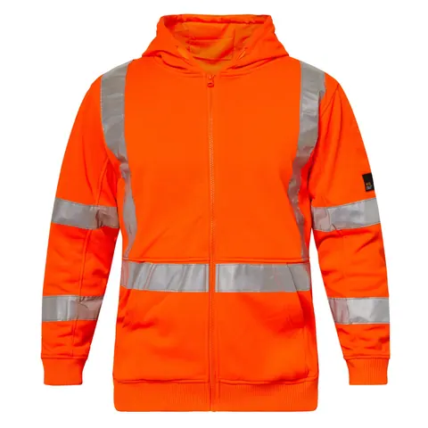 Workcraft Hi Vis Hoodie with X-tape