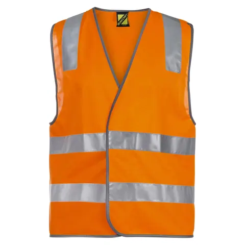 Workcraft Adult Hi Vis Vest with Tape