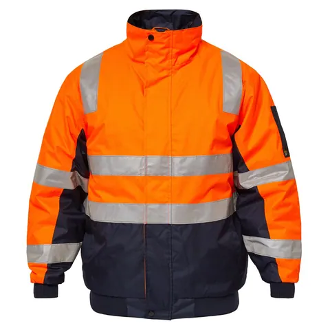 Workcraft Two Tone Bombe Jacket with Tape