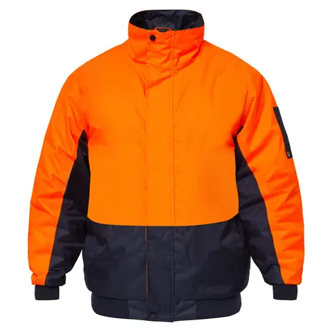 Workcraft Two Tone Bomber Jacket