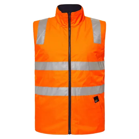 Workcraft Hi Vis Reversible Vest -tape