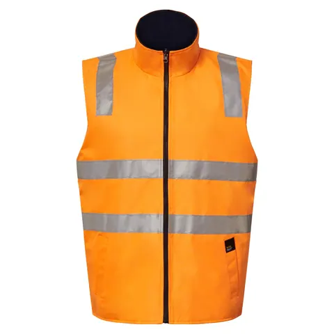 Workcraft VIC Rail Hi Vis Vest Tape