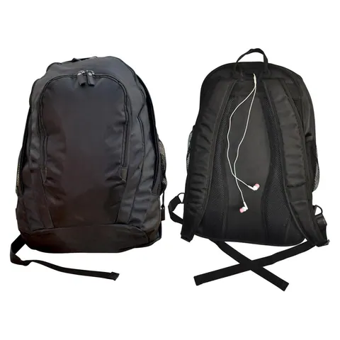 Winning Spirit Executive Backpack in Black