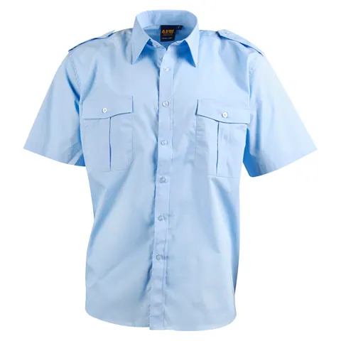 Benchmark Epaulette Short Sleeve-Unisex