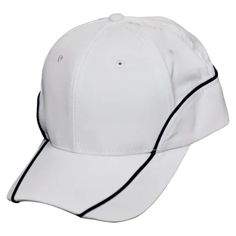 Winning Spirit Contrast Lining Cap in White/Navy