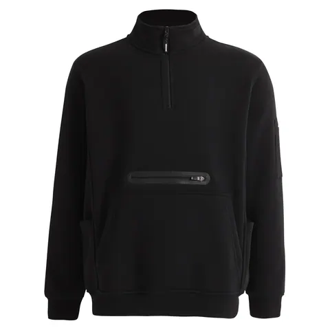 Australian Industrial Wear Unisex Premium Fleece Half Zip Work Sweat