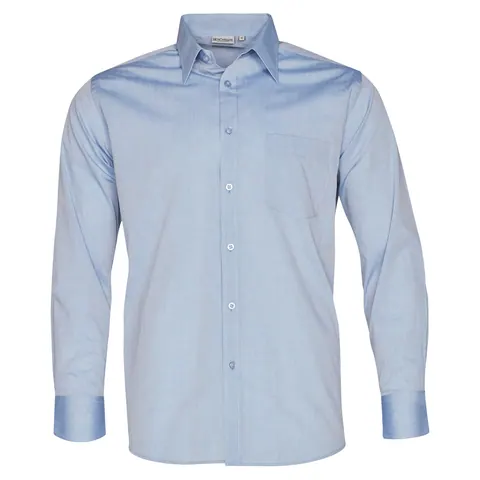 Benchmark Men's Fine Chambray Long Sleeve Shirt