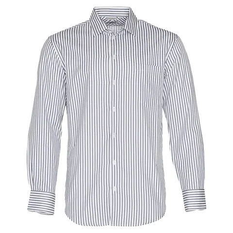 Benchmark Men's Executive Sateen Stripe Long Sleeve Shirt